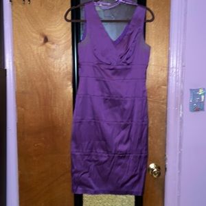 Nice cocktail Donna Ricco dress , size 6. , Purple